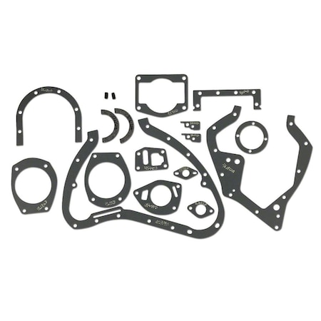 Aftermarket IHS2641 Rear Crankshaft Seal Kit Fits International M, MV, OS6, T6, 400, 450 Plus IHS2641-STR